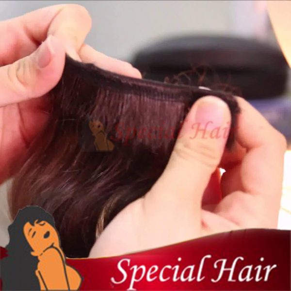 Tecimento de cabelo por metro